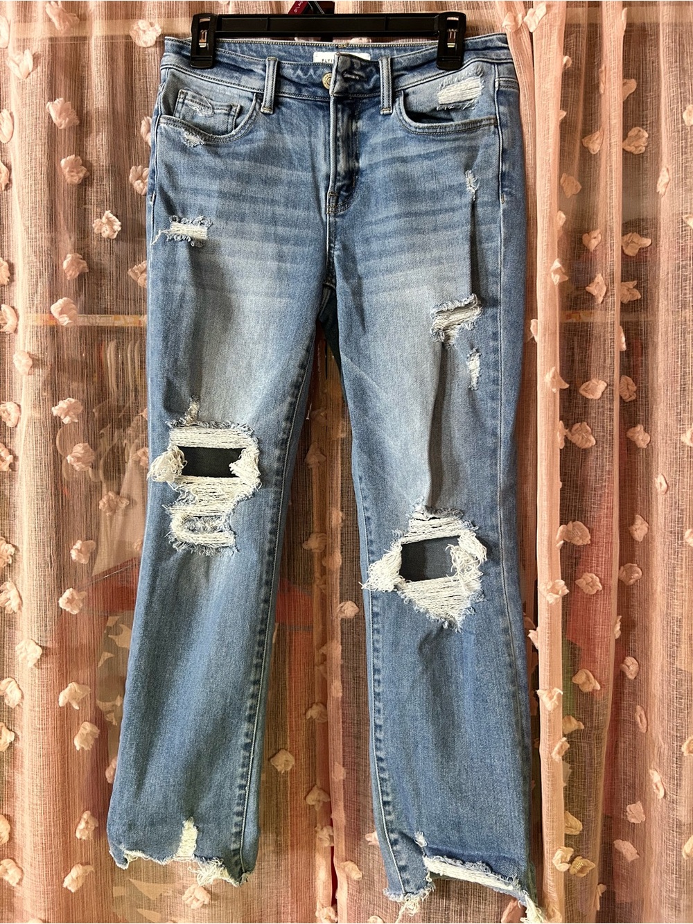 Flying Monkey Light Blue Distressed jeans